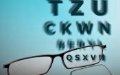 Plakat informacyjny o bezpłatnym badaniu wzroku
