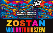 Obraz/plakat informując o wośp w malanowie 